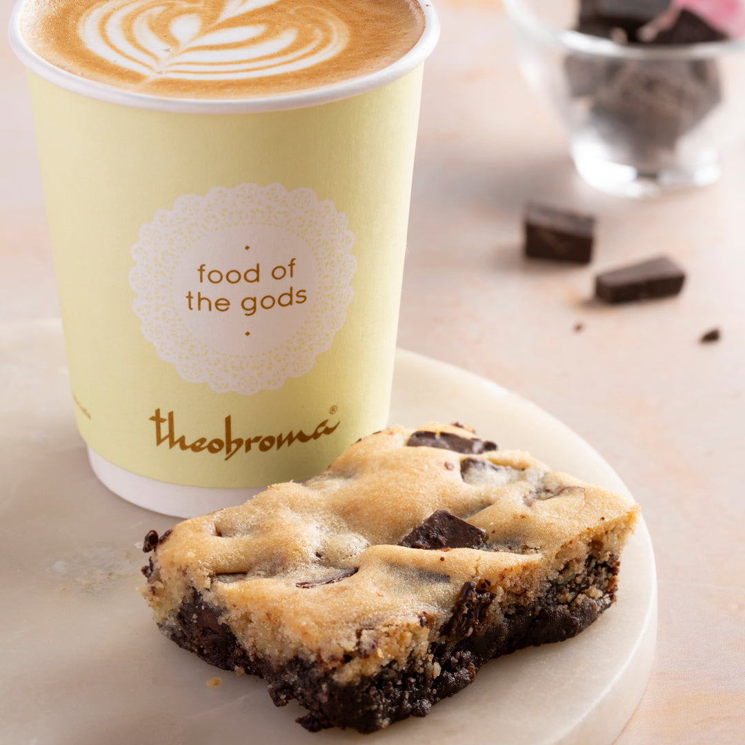 Choice Of Eggless Brownie + Choice Of Beverage