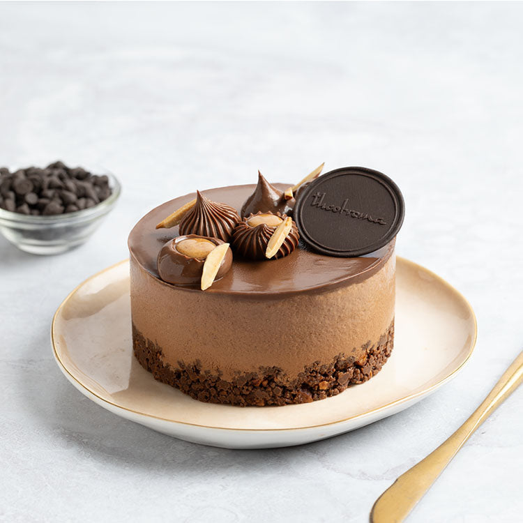Chocolate & Nuts Cake - No Added Sugar