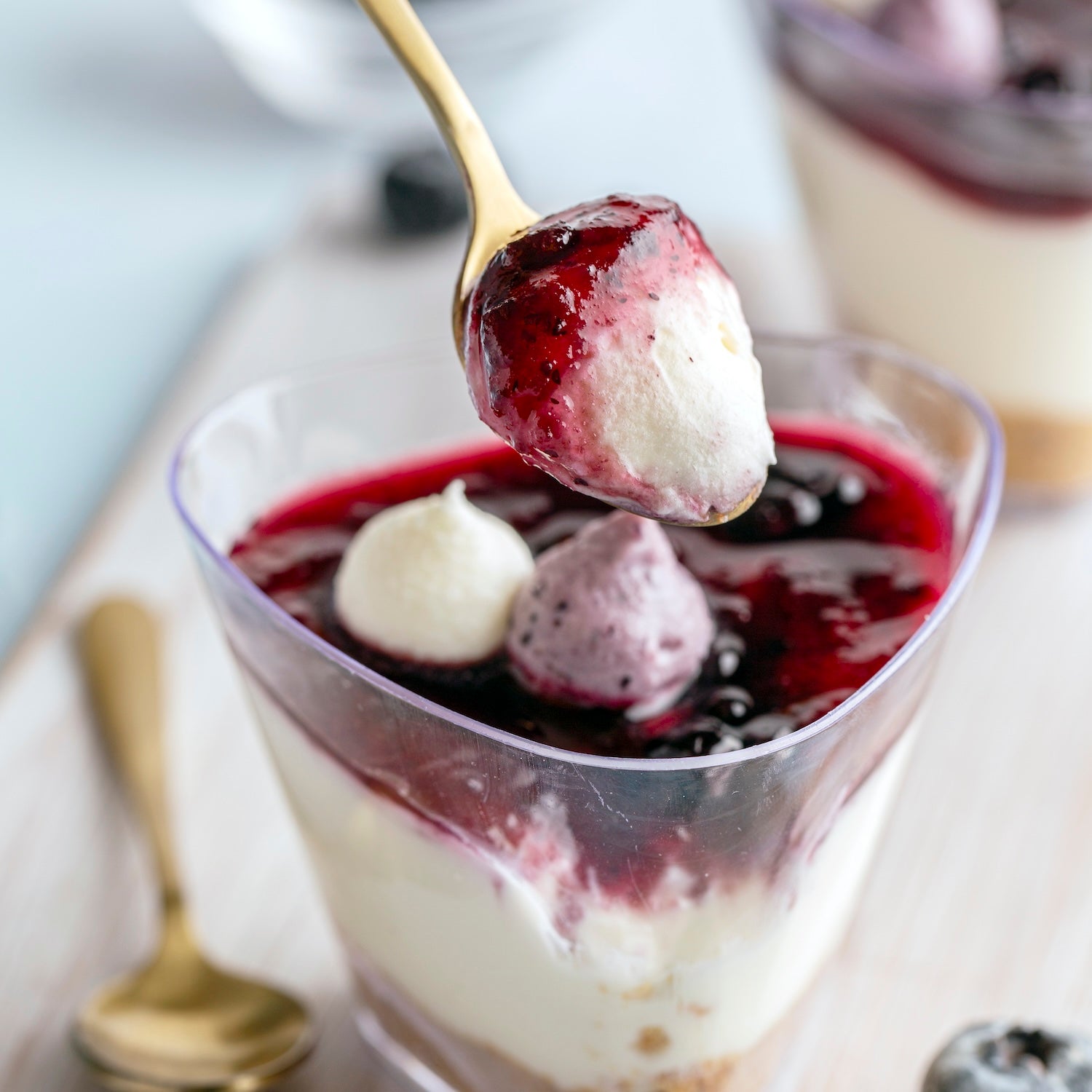 Blueberry Cheesecake Cup