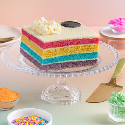 Holi Special Rainbow Cake Holi Special Rainbow Cake
