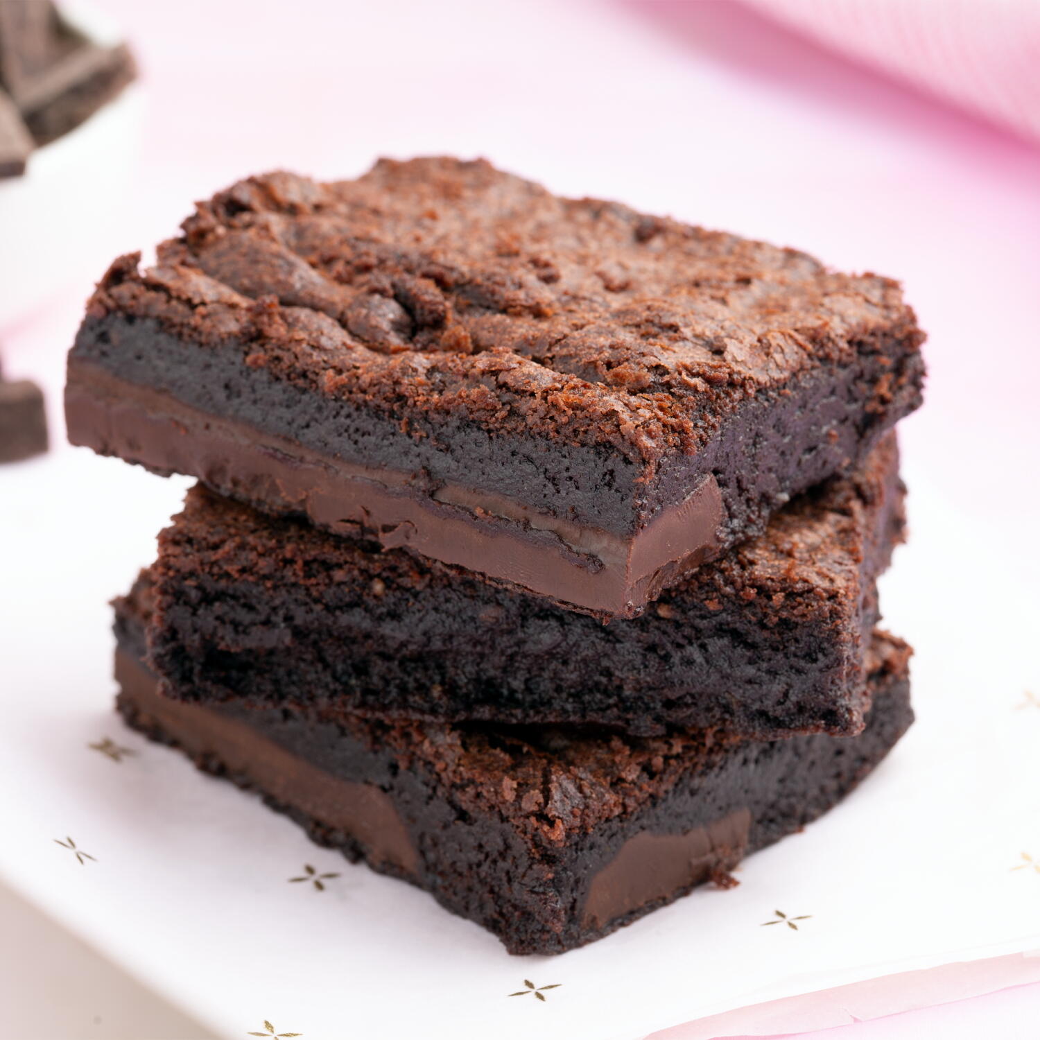 Eggless Outrageous Chocolate Brownie