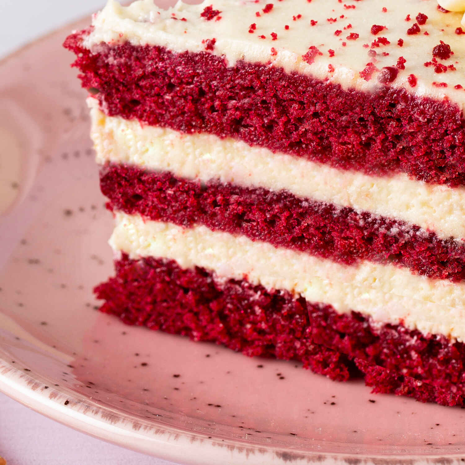 Eggless Red Velvet Pastry