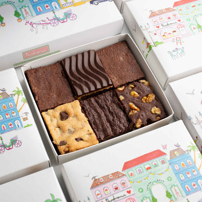 Assorted Brownies Box - 6 pcs