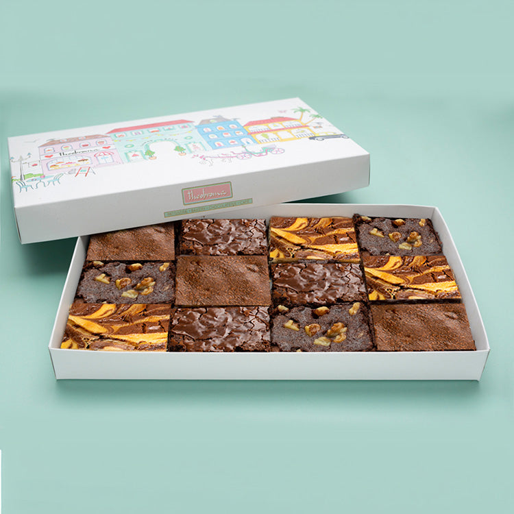 Assorted Brownies Box [12 Pieces]