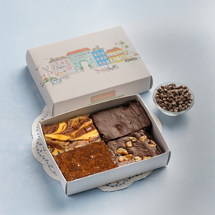 Assorted Brownies Box (4 pcs)