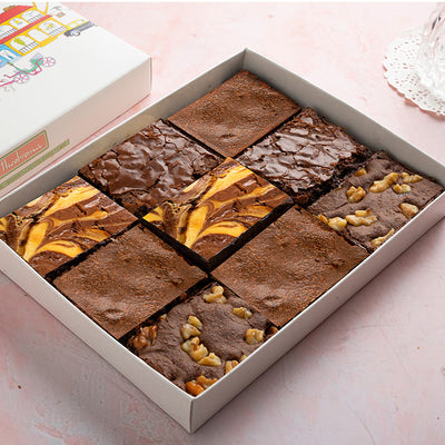 Assorted Brownies Box [9 Pieces]