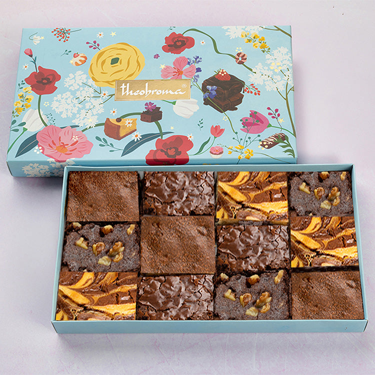 Assorted Brownies Gift Box [12 Pieces]