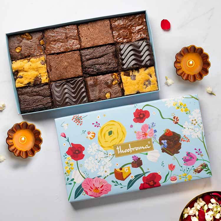 Assorted Brownies Gift Box [12 Pcs]