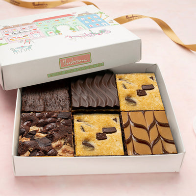 Assorted Eggless Brownies Box [6 Pieces]