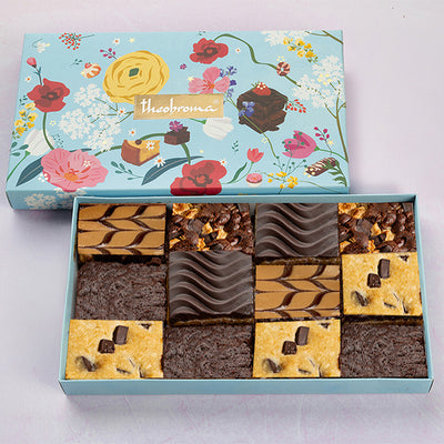 Assorted Eggless Brownies Box [12 Pieces]