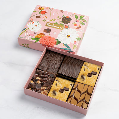 Assorted Eggless Brownies Gift Box [6 Pieces]