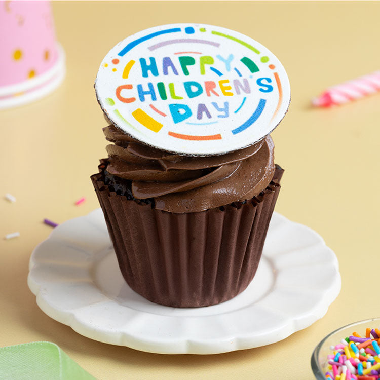 Children's Day Cupcake - Chocolate [1 Piece]