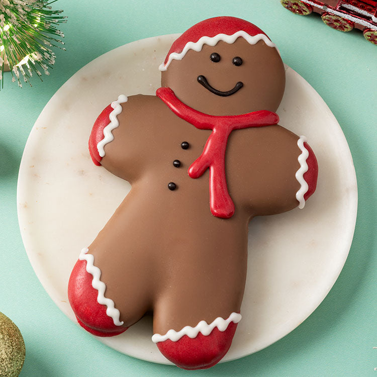 Chocolate coated Gingerbread Man (100g)
