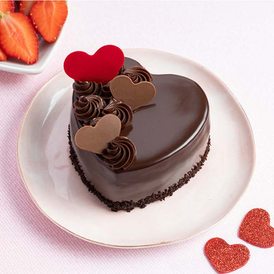 Chocolate & Strawberry Bento Cake 