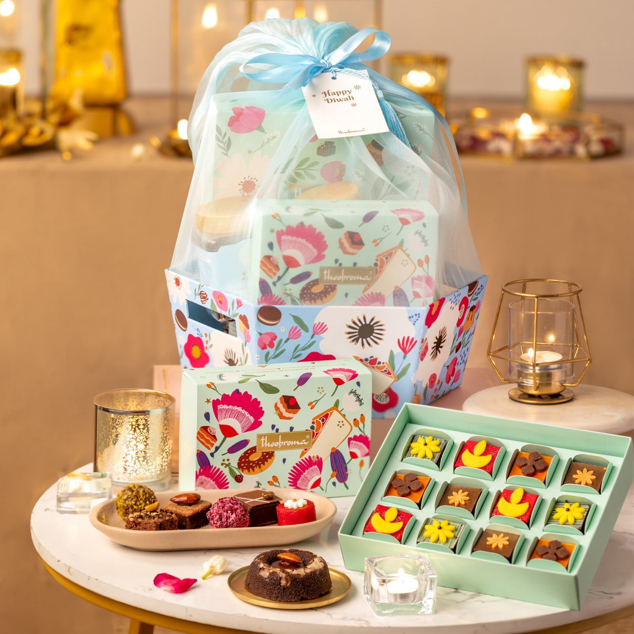 Diwali Indulgence Gift Hamper Basket