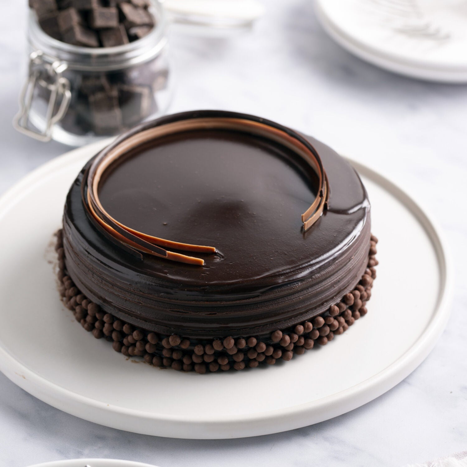 Order Chocolate Orange Mousse Cake Online at Best Price | Theobroma