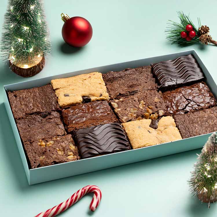 Assorted Brownies Gift Box [12 Pcs]