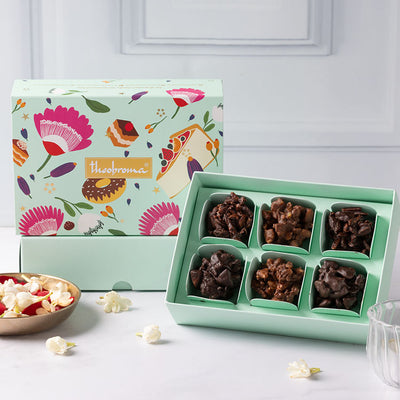 Diwali Chocolate Rochers Gift Box [6 Pcs]