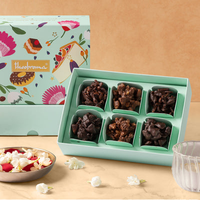 Diwali Chocolate Rochers Gift Box [6 Pcs]