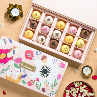 Diwali Cake Truffles Gift Box [15 Pcs]