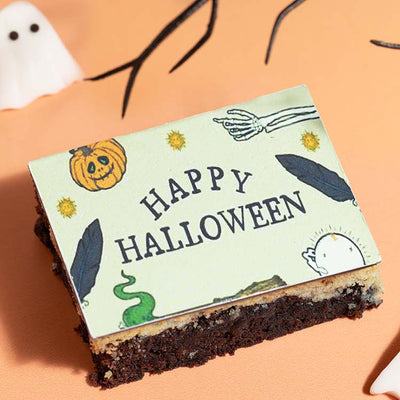Halloween Special Brownie - Eggless Cookie [1 Piece]