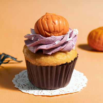 Halloween Special Cupcake - Vanilla & Blueberry [1 Piece]