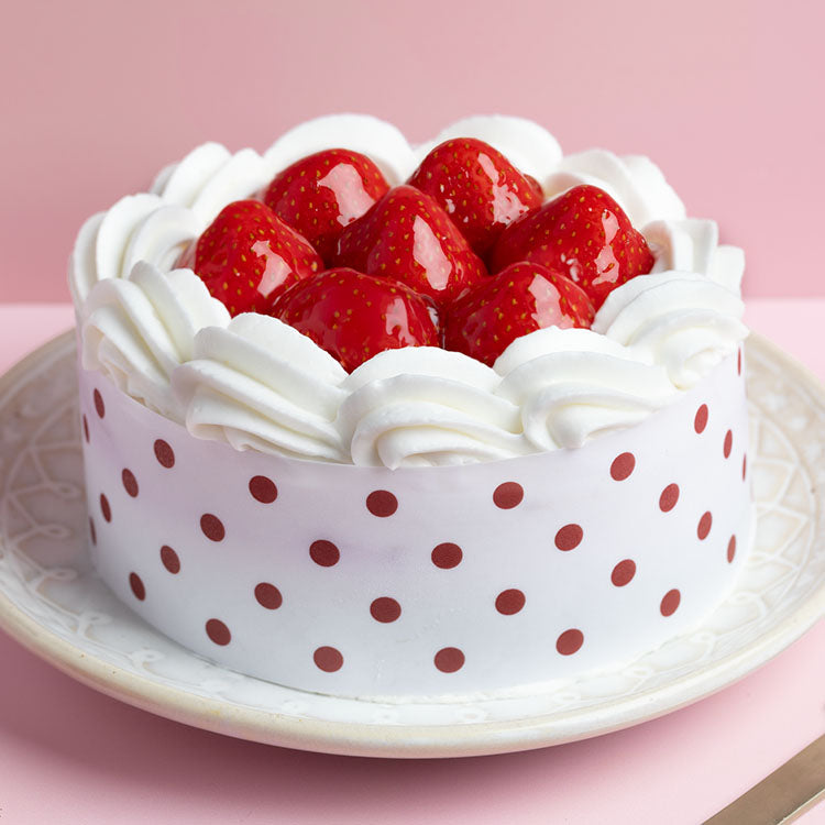 Strawberry & Fresh Cream Cake [540g]