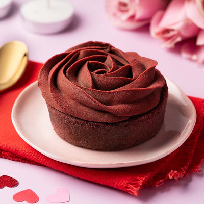 Chocolate Rose Tart [1 Piece]