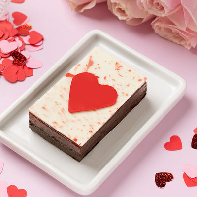 Valentine's Strawberry Brownie [1 Piece]