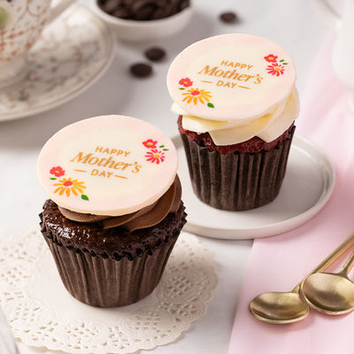 Mother's Day Cupcake - [Set of 2]