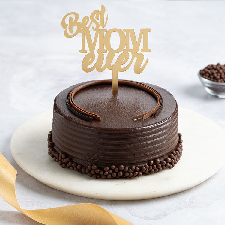 Mother's Day Cake - Eggless Dutch Truffle