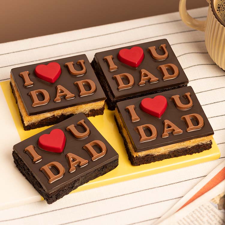 Father's Day Brownies [Set of 4]