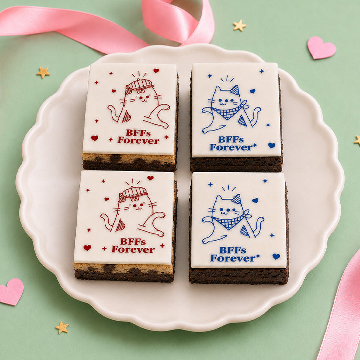 Friendship's Day Special Brownies [Set of 4]