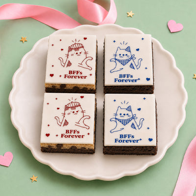 Friendship's Day Special Brownies [Set of 4]