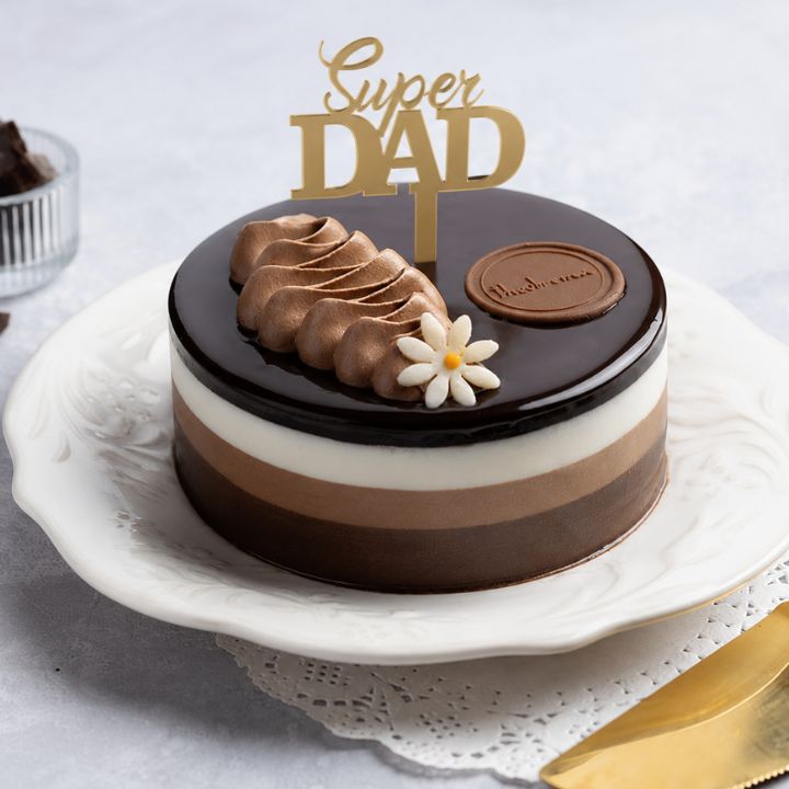 Father's Day Chocoholic Cake with Topper [500g]