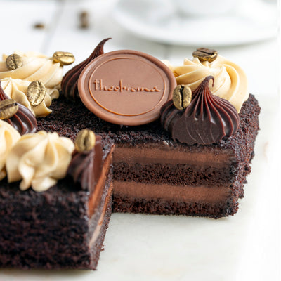 Dark Chocolate Mocha Cake