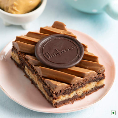 Eggless Peanut Butter Brownie