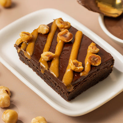 Hazelnut Nutella Brownie [1 Piece]
