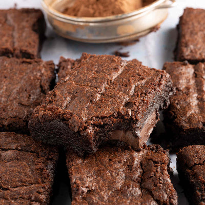 Eggless Outrageous Chocolate Brownie