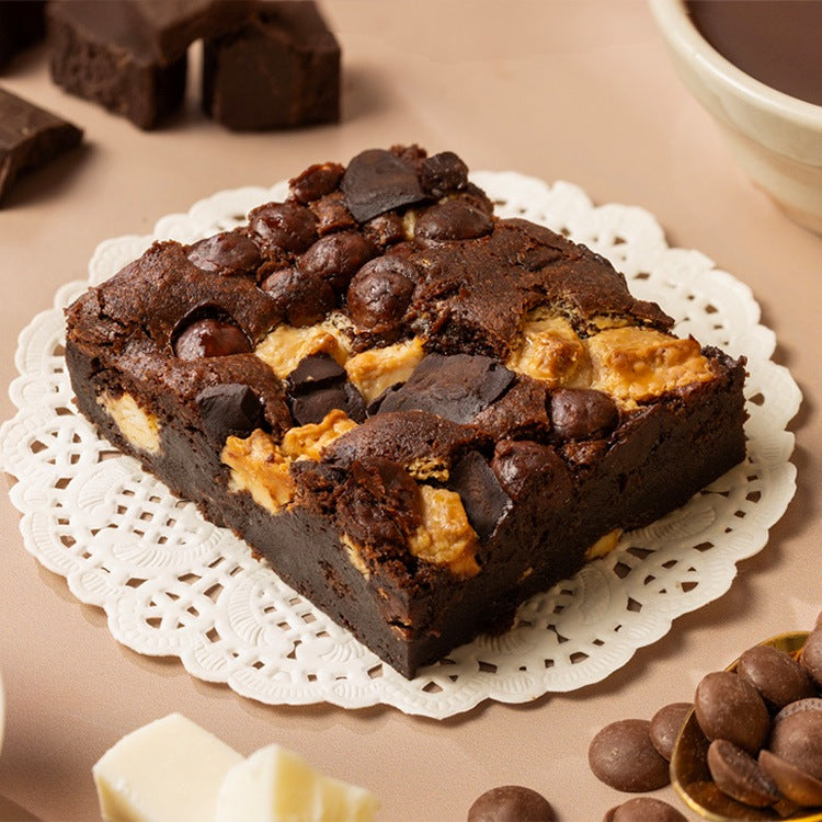 Triple Choco Chip Brownie [1 Piece]