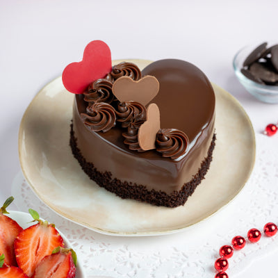 Chocolate & Strawberry Bento Cake (300g)