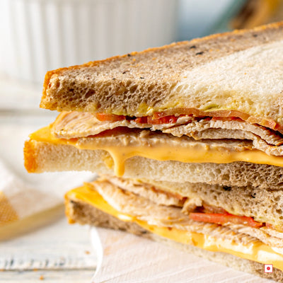 Roasted Chicken & Mustard Sandwich - Sandwiches, Wraps & Rolls | Theobroma