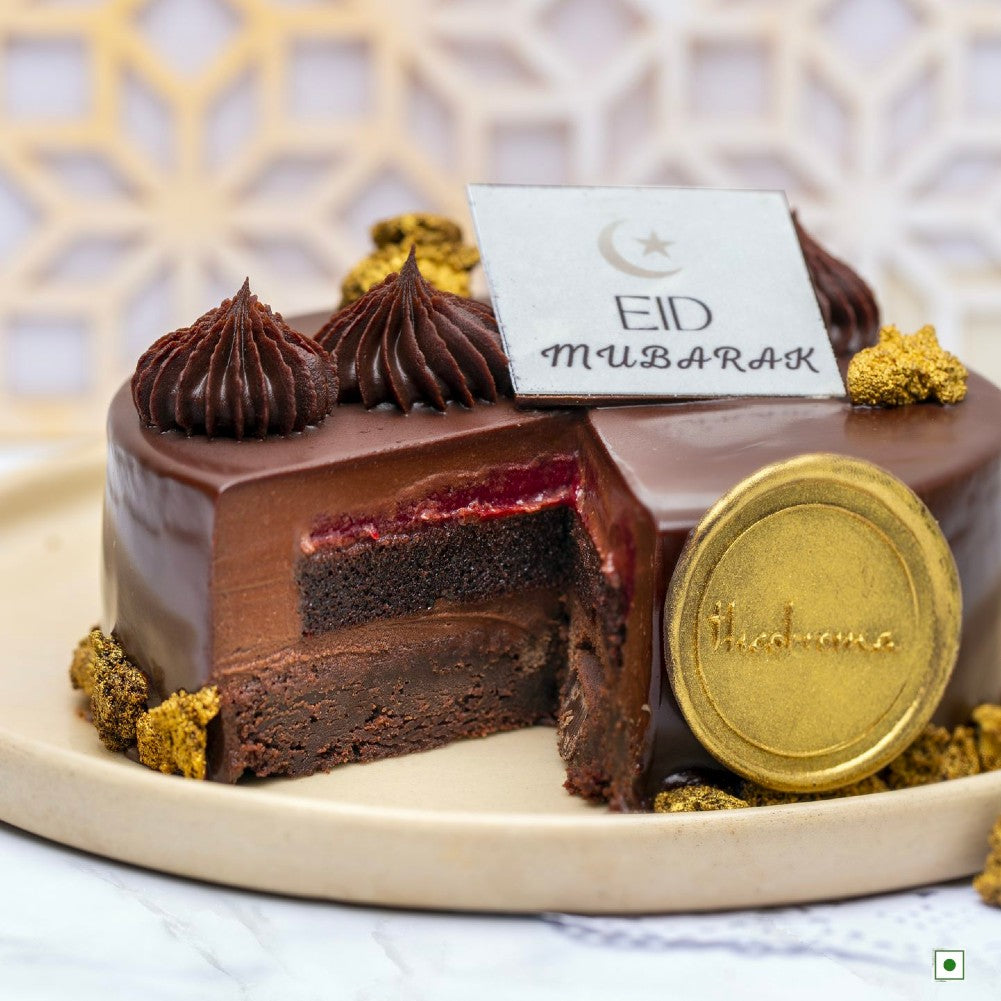 Chocolate Brownie & Raspberry cake